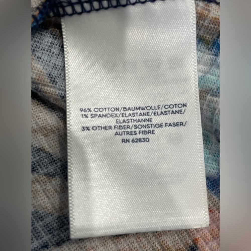 Lands' End Women's Crinkle Knit Short Sleeve High Low Midi Dress- 1x - Picture 7 of 11